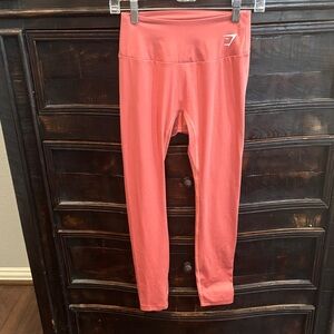 Gymshark Training Leggings 7/8 Salmon Women’s Sz M